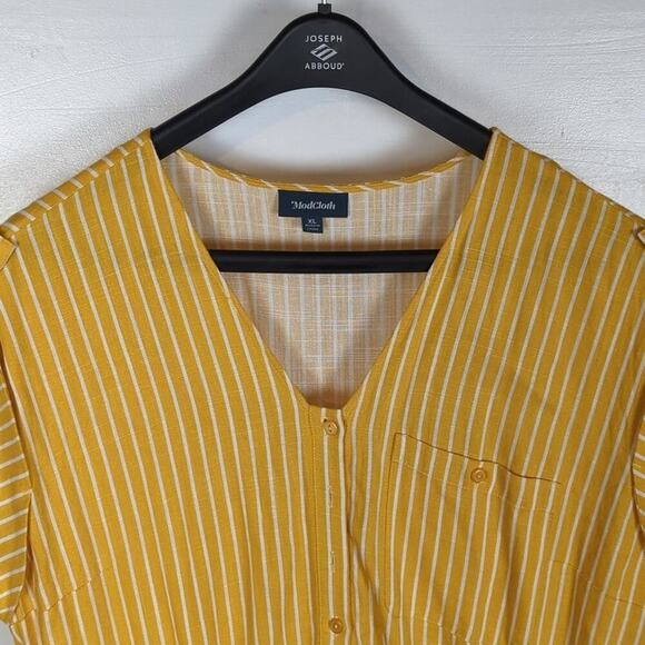 Modcloth Instantly Easygoing Striped Jumpsuit - Picture 2 of 13